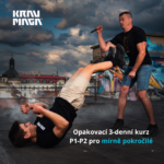 Opakovací kurz krav maga P1-P2 pro mírně pokročilé 2.-4.9.